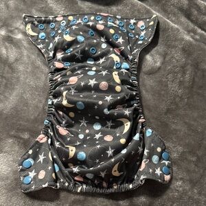 Thirsties AIO Natural Cloth Diaper - Galaxy (3 of 3)